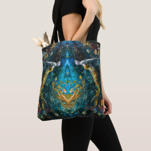 "Seraphina" - Mooie mystieke zeemeermin Tote Bag