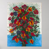 Séraphine Louis The Large Bouquet Poster (Voorkant)