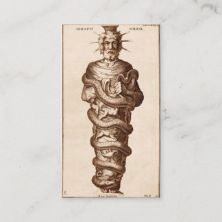 Serapis Bey Chohan van de vierde straal Contactkaartje