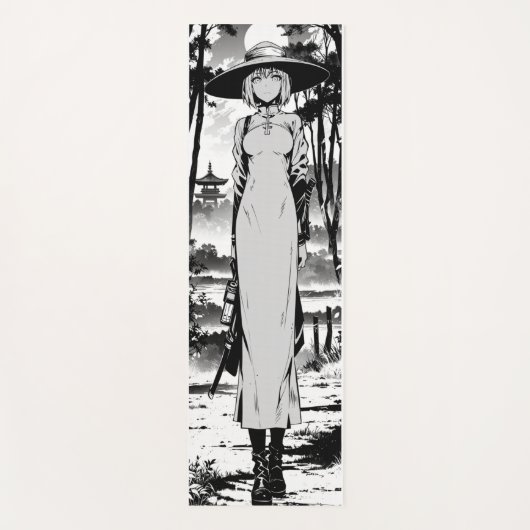 seras victoria fan art ink draw yogamat (Voorkant)