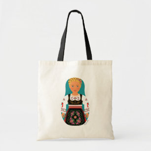 Serb Blonde Matryoshka Bag Tote Bag