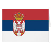 Serbia Flag (Voorkant Horizontaal)