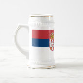 Serbia Flag Bierpul (Links)