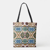 Serbian carpet pattern 5 tote bag (Achterkant)