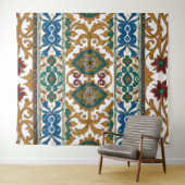 Serbian carpet pattern 5 wandkleed (In Situ (horizontaal))