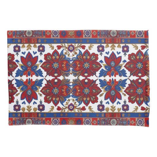 Serbian carpet pattern 8 kussensloop (Voorkant)