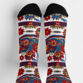 Serbian carpet pattern sokken (Top)