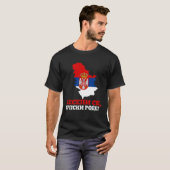 Serbian Flag Serbia Orthodox Srbija Balkan Srbin T-shirt (Voorkant volledig)
