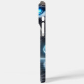 Sereen Beer en dominant Beer silhouet Case-Mate iPhone Case (Achterkant / Links)