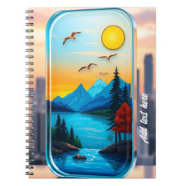 Sereen en romantisch! notitieboek