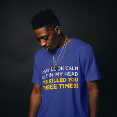 Sereen met scherpe twist t-shirt