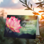 Sereen. oprechte sympathiekaart kaart