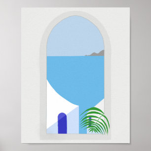 sereen Uitzicht Poster