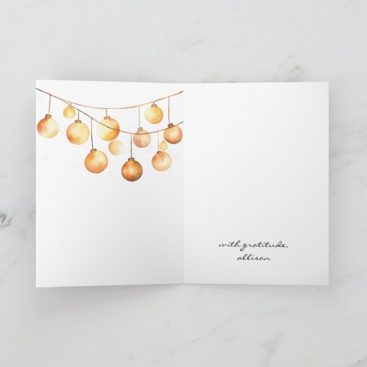 sereen | vreedzaam | Boeddhabeeld en groen Bedankkaart (Binnen)