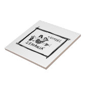 Sereia Nordestina Tegeltje (Zijkant)