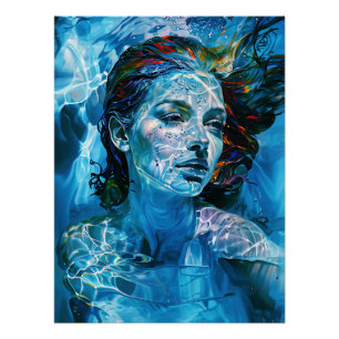 Serelis - Sereniteit in Aqua Harmony Perfect Poster