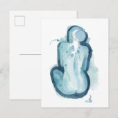 Serena Sketch Briefkaart (Voorkant / Achterkant)