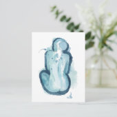 Serena Sketch Briefkaart (Staand voorkant)