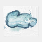 Serena Sketch Fleece Deken (Voorkant (Horizontaal))