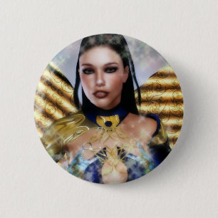 Serena the Dark Hazard Fairy Ronde Button 5,7 Cm