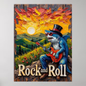 Serenade bij zonsondergang: Shark's Encore Poster (Voorkant)