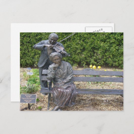 Serenade Briefkaart (Voorkant / Achterkant)