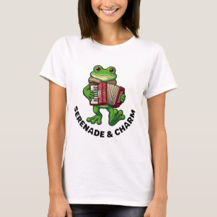 Serenade Charme Accordeon Kikker T-shirt