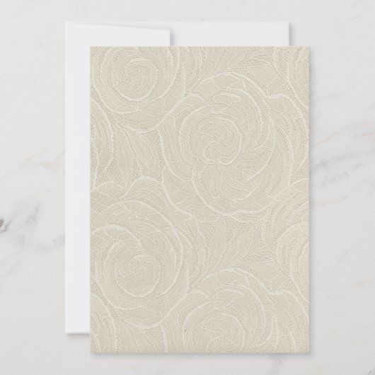 Serenade Day of the Dead Wedding Invitation Kaart (Achterkant)