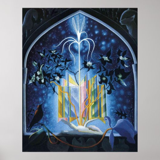 Serenade, een kerstfantasie, poster (Voorkant)