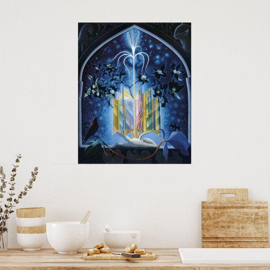 Serenade, een kerstfantasie, poster (Keuken)