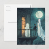 Serenade Ghost op het balkon Briefkaart (Voorkant / Achterkant)