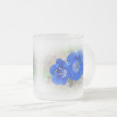 Serenade in Blue Matglas Koffiemok (Voorkant rechts)