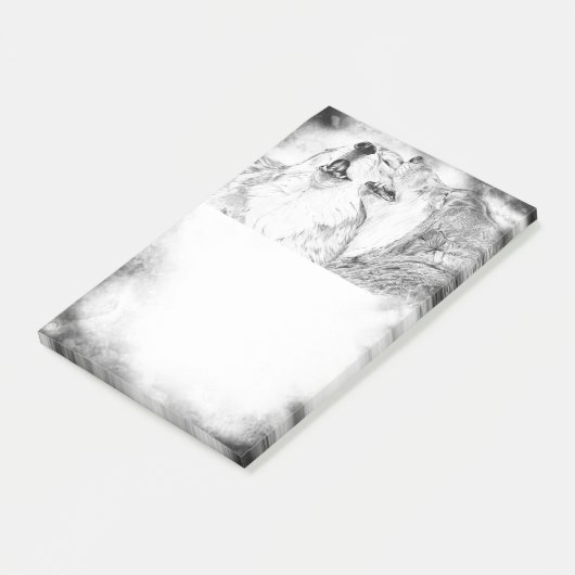 Serenade in de mist post-it® notes (Schuin)