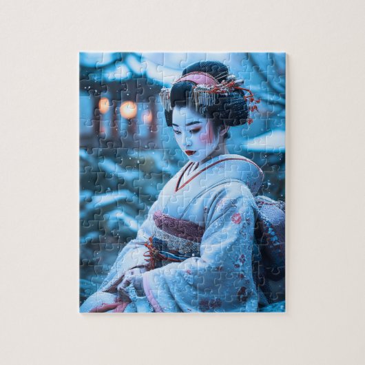 Serenade in de Sneeuw Legpuzzel (Verticaal)
