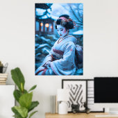 Serenade in de Sneeuw Poster (Thuiskantoor)
