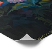 Serenade in de tuin poster (Hoek)