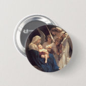 Serenade of Angels Ronde Button 5,7 Cm (Voorkant /achterkant)