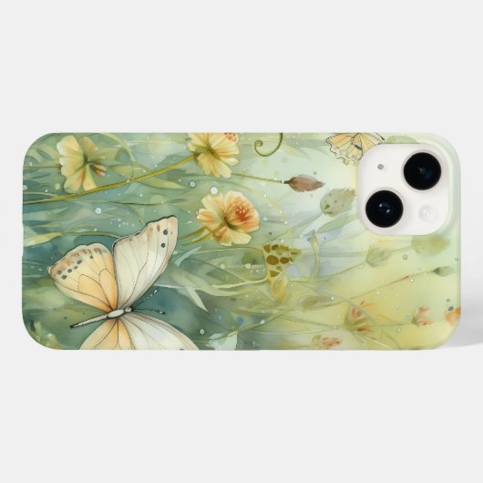 Serenade of Spring Butterflies Telefoonhoesje Case-Mate iPhone Case (Achterkant (horizontaal))