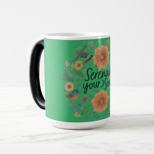 Serenade uw ziel magische mok (Voorkant links)