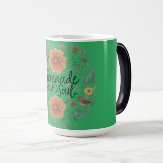 Serenade uw ziel magische mok (Voorkant rechts)