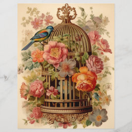 Serenade van Blooms Scrapbook Paper