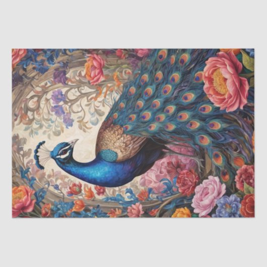 Serenade van kleuren - Decoupage - Tissuepapier (Voorkant)