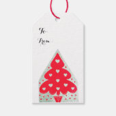 SERENADE VAN SNOWMAN EN PENGUIN CADEAULABEL (Voorkant)