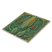 Serenade van Stam en Blad Tegeltje (Zijkant)