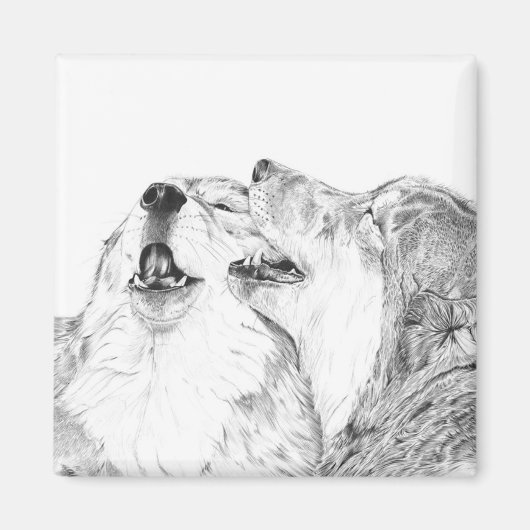 Serenade - Wolf Magnet (Voorkant)