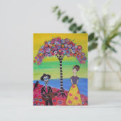 SERENADING FRIDA BRIEFKAART (Staand voorkant)