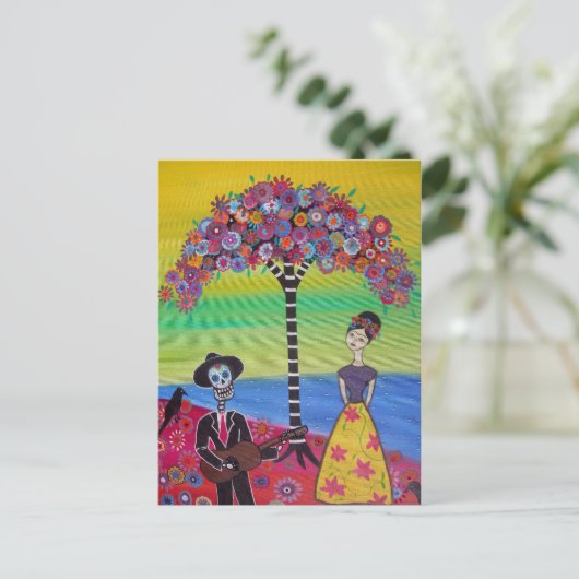 SERENADING FRIDA BRIEFKAART (Staand voorkant)