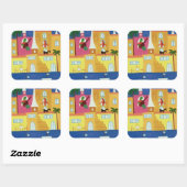 Serenata 2002 vierkante sticker (Vel)