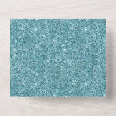 Serendipiteit kristal blauw all in one uitnodiging (Achterkant)