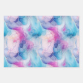 Serendipiteit kristal blauw inpakpapier vel (Voorkant 3)